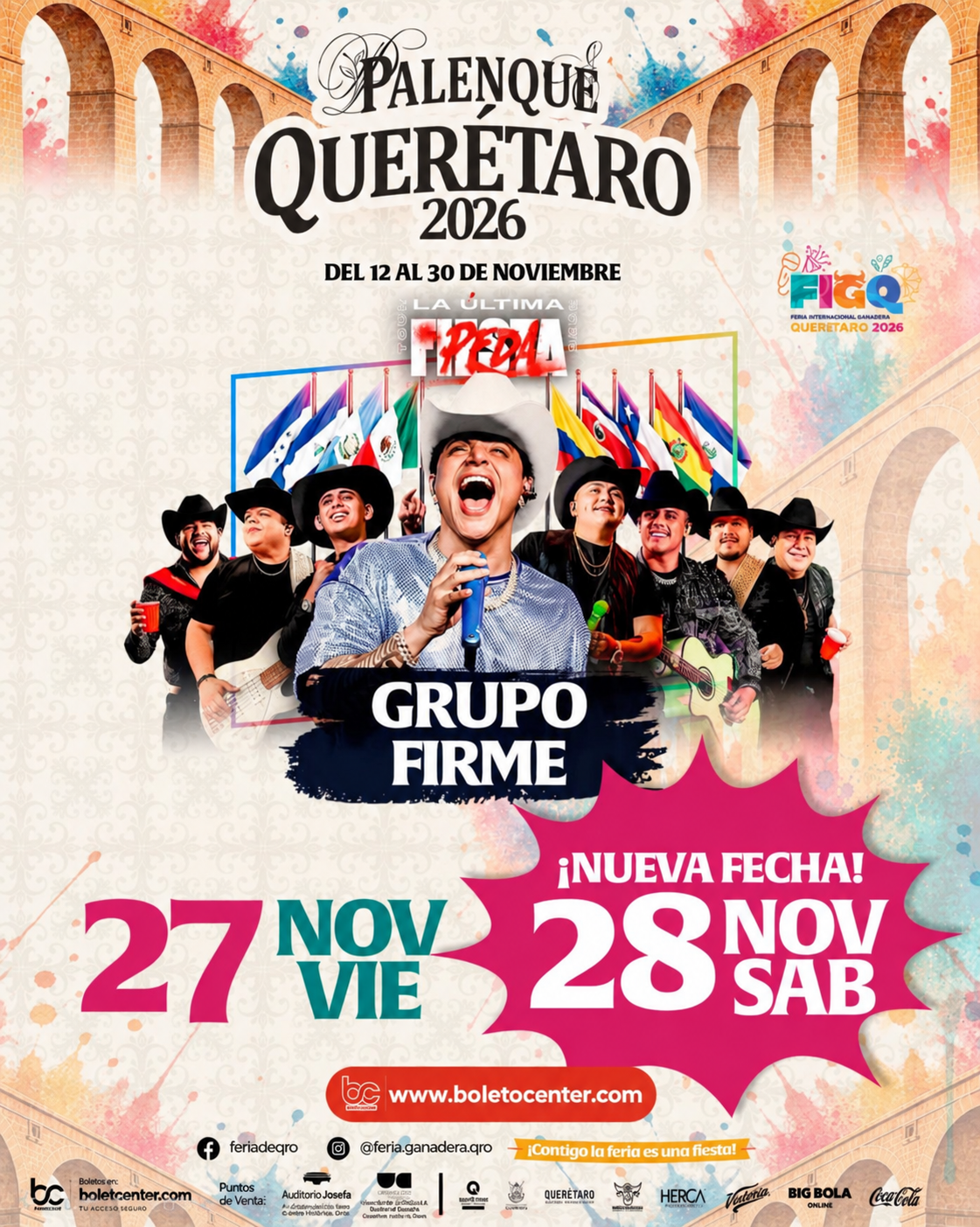 Grupo Firme — 28 Noviembre 2026
